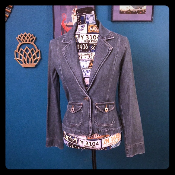 SO Denim Blazer - Picture 1 of 3